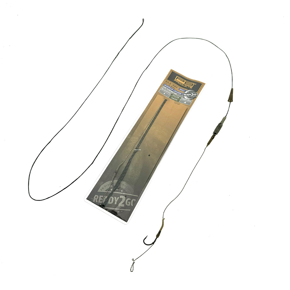 PB Products R2G Clip SR Leader 90/ Line Aligner Rig Size 6 2st. - Weed