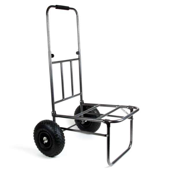 Eurocatch Transportkar met Uitschuifbaar Handvat | Viskar | Trolley | Strandkar | 100x40x31cm 