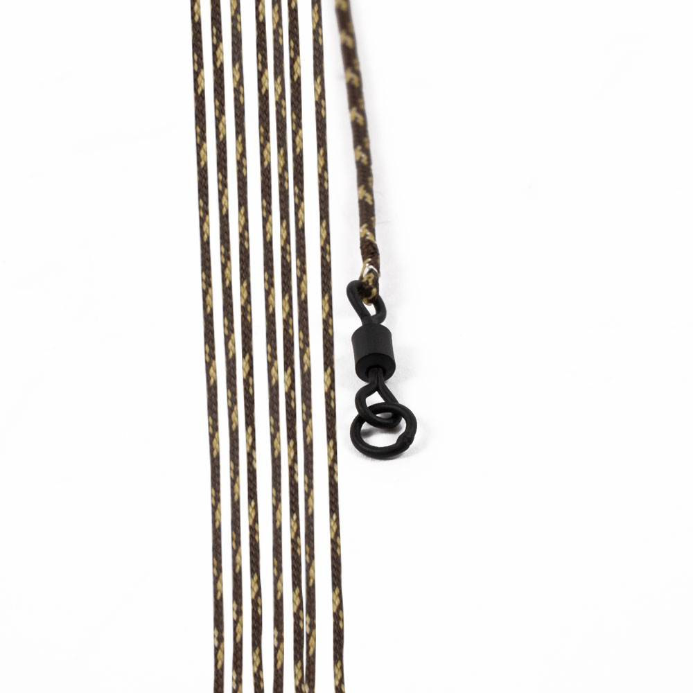 Faith Downflex Leader | Loop & Swivel | 120cm | Karperleader