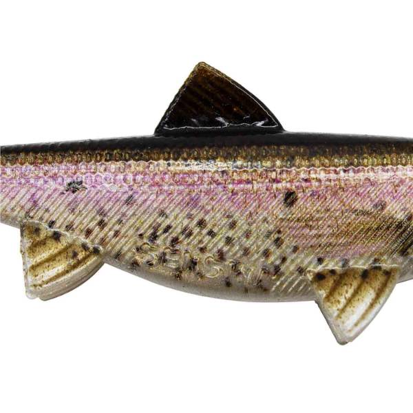 Senshu Real Fin Shad 12 | Rainbow Trout | 12cm | 13g | 3 Stuks