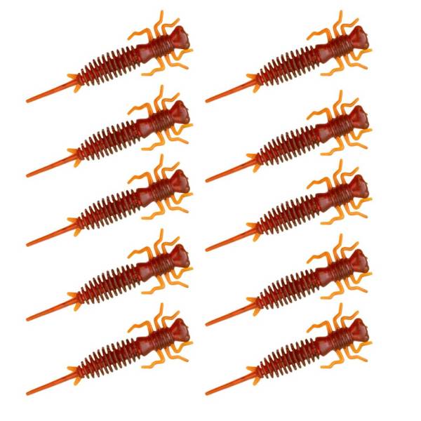 Senshu Nymph Crawler | Motoroil Red FLK | 4cm | 10 Stuks