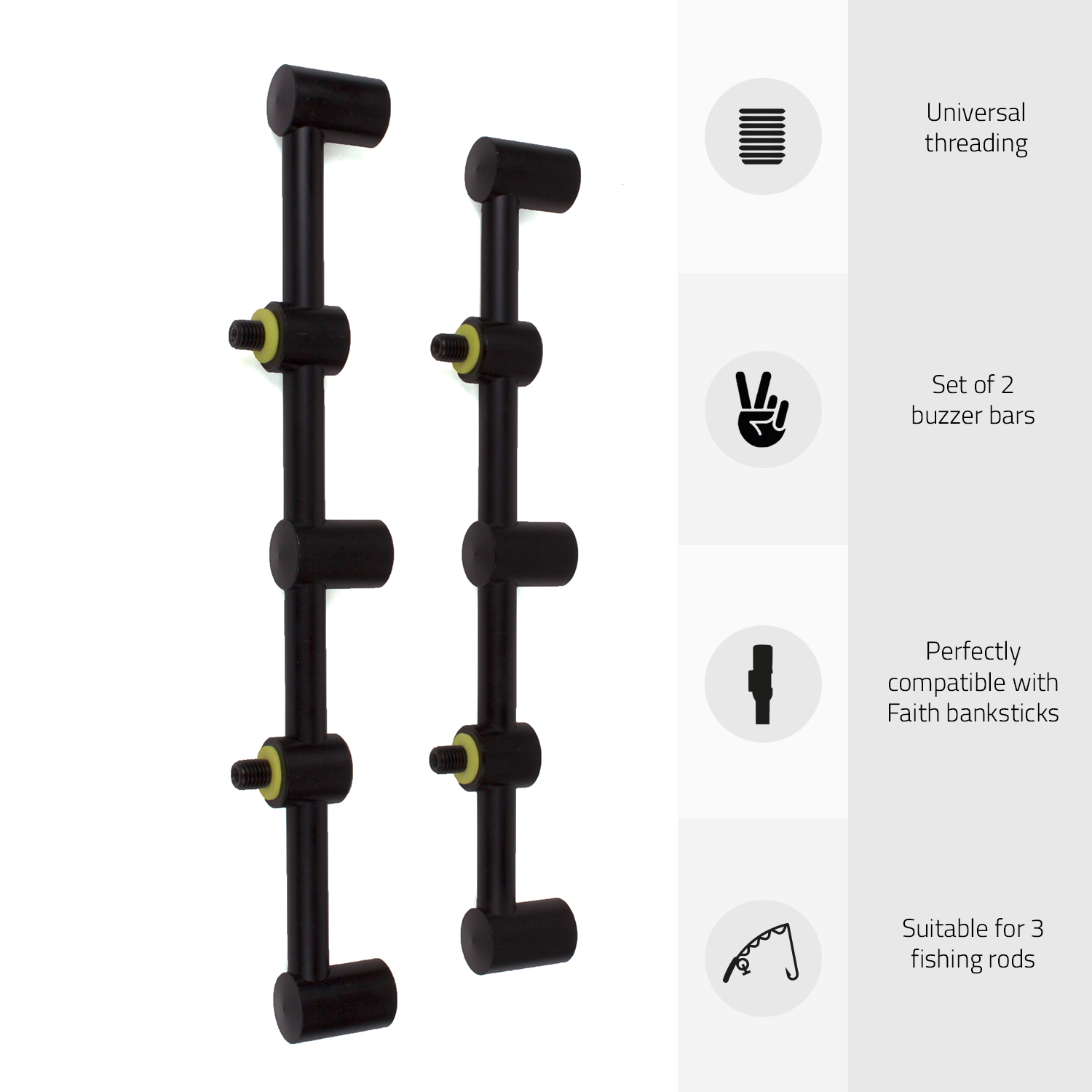 Faith Buzz Bar Set 2 Connection | 3-Rod