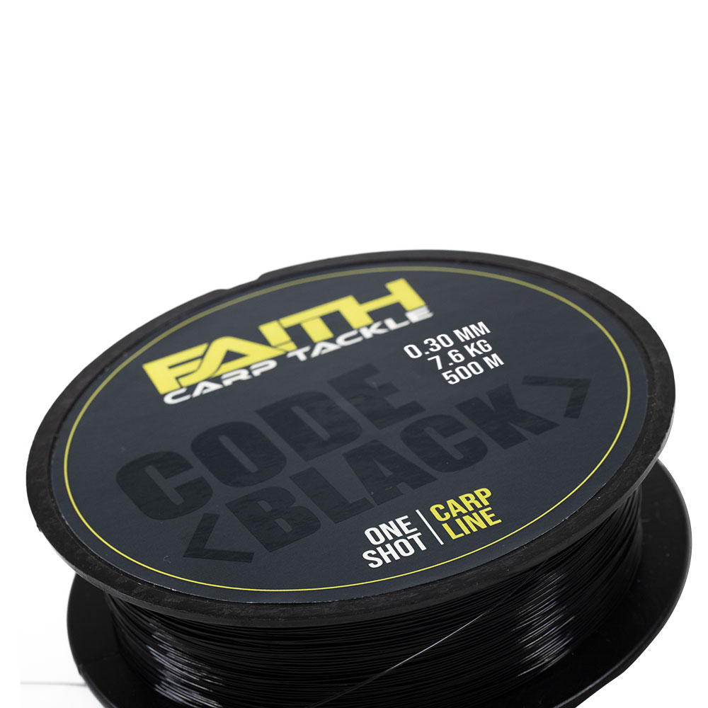 Faith Code Black One Shot | 500m | 0.30mm | 7.6kg