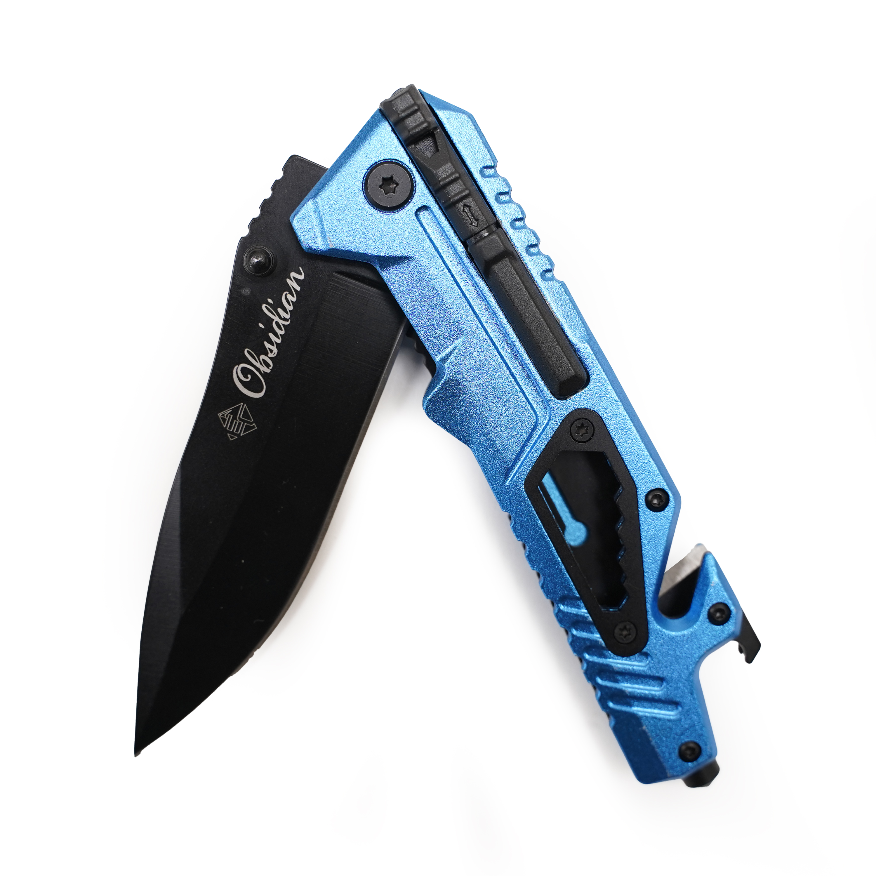 Eurocatch Obsidian Zakmes - 420RVS Lemmet - 4,75" Multi Function