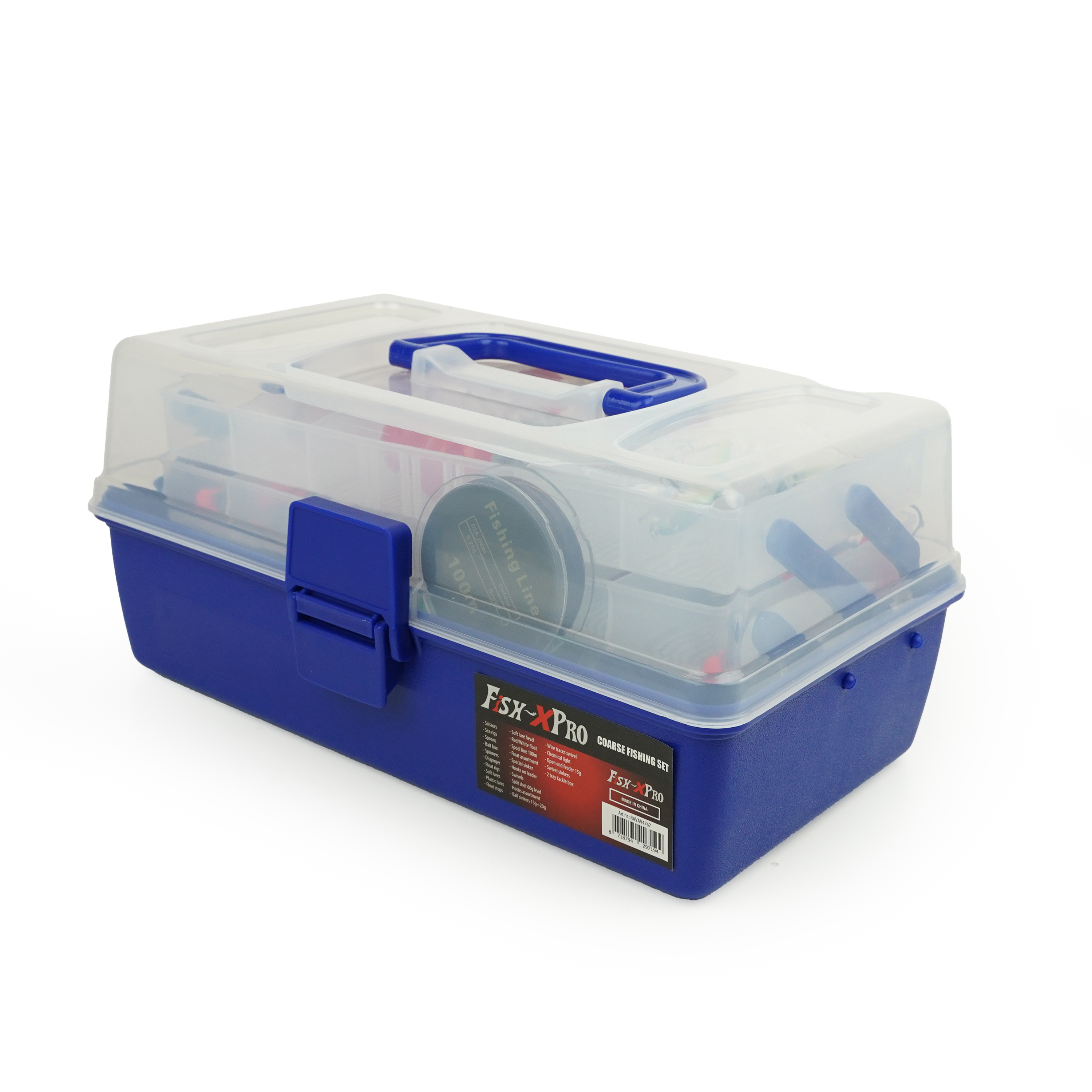 FISH-XPRO Viskoffer | Gevuld | 200-Delig | Complete Allround Vis-set | 
