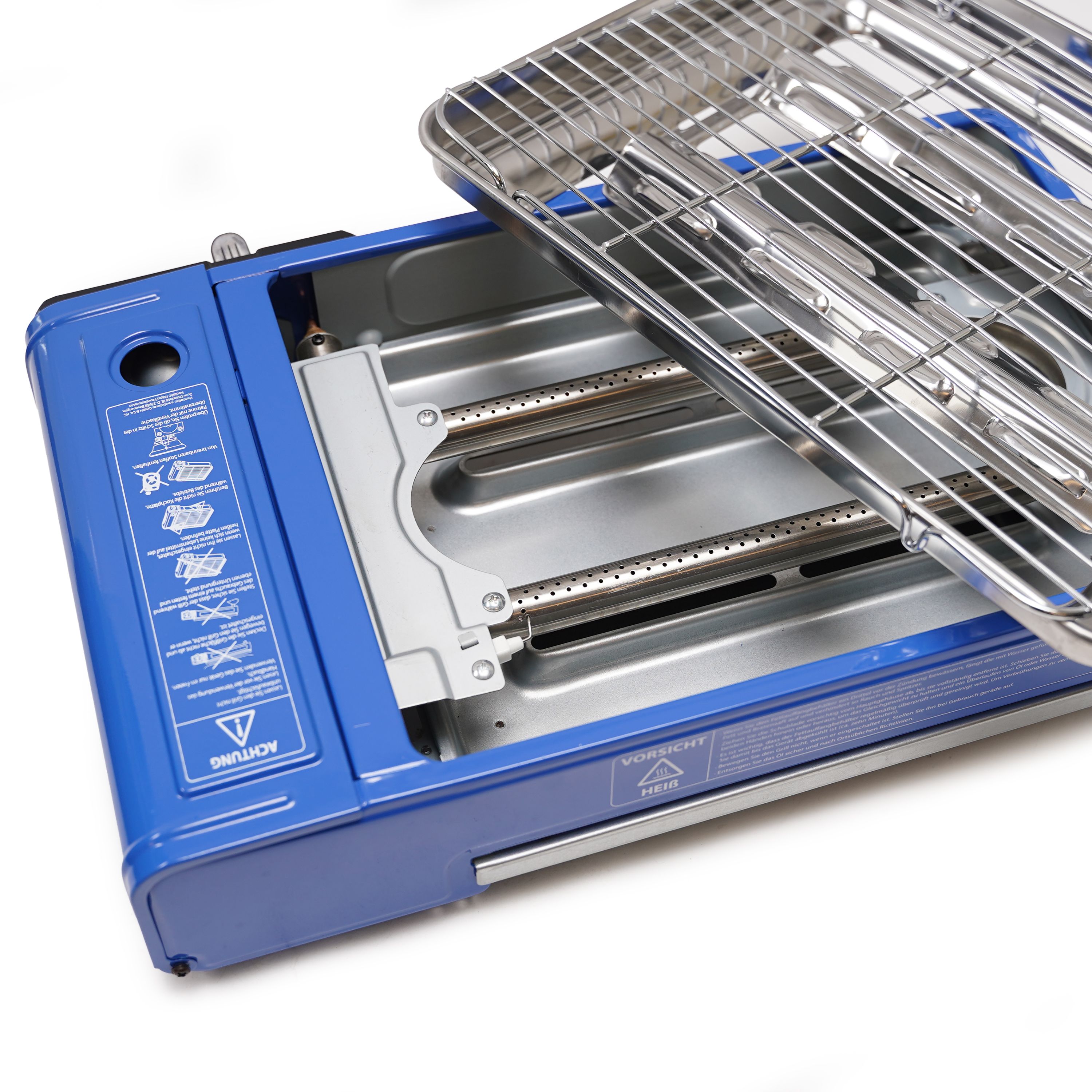 Eurocatch Butaangas Camping Grill Evergrill - Gas Barbecue - Camping Kooktoestel - Tafelgrill - Tafelbarbecue