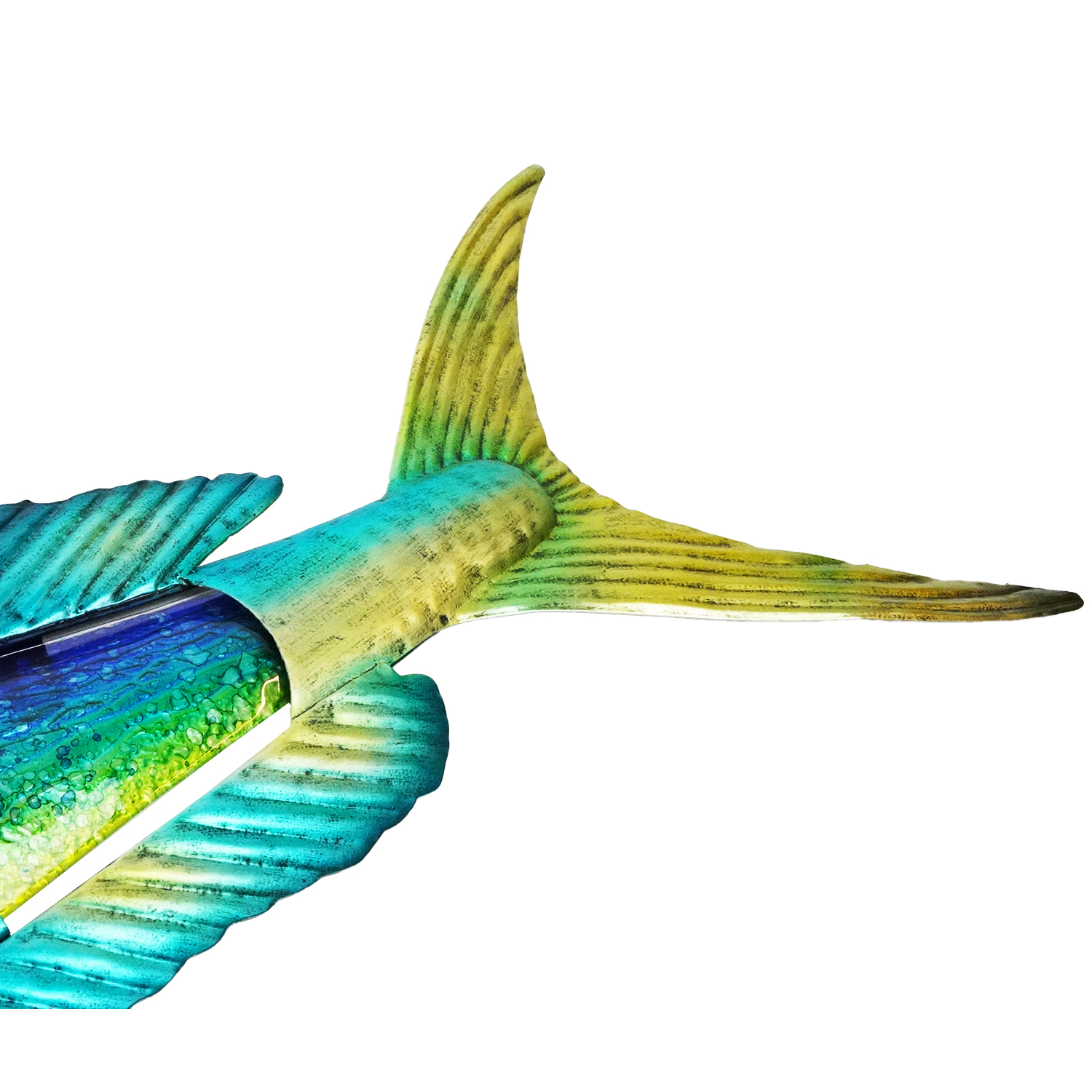 Eurocatch Dorado Muurdecoratie 99cm – 3D Metaal en Glas Kunst