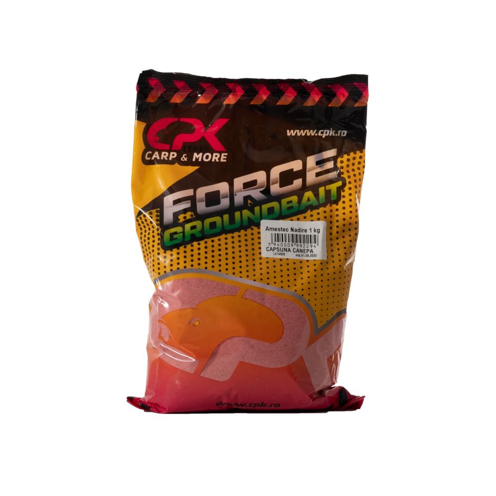 CPK FORCE GROUNDBAIT Kaas 1KG - Lokvoer Kant & Klaar