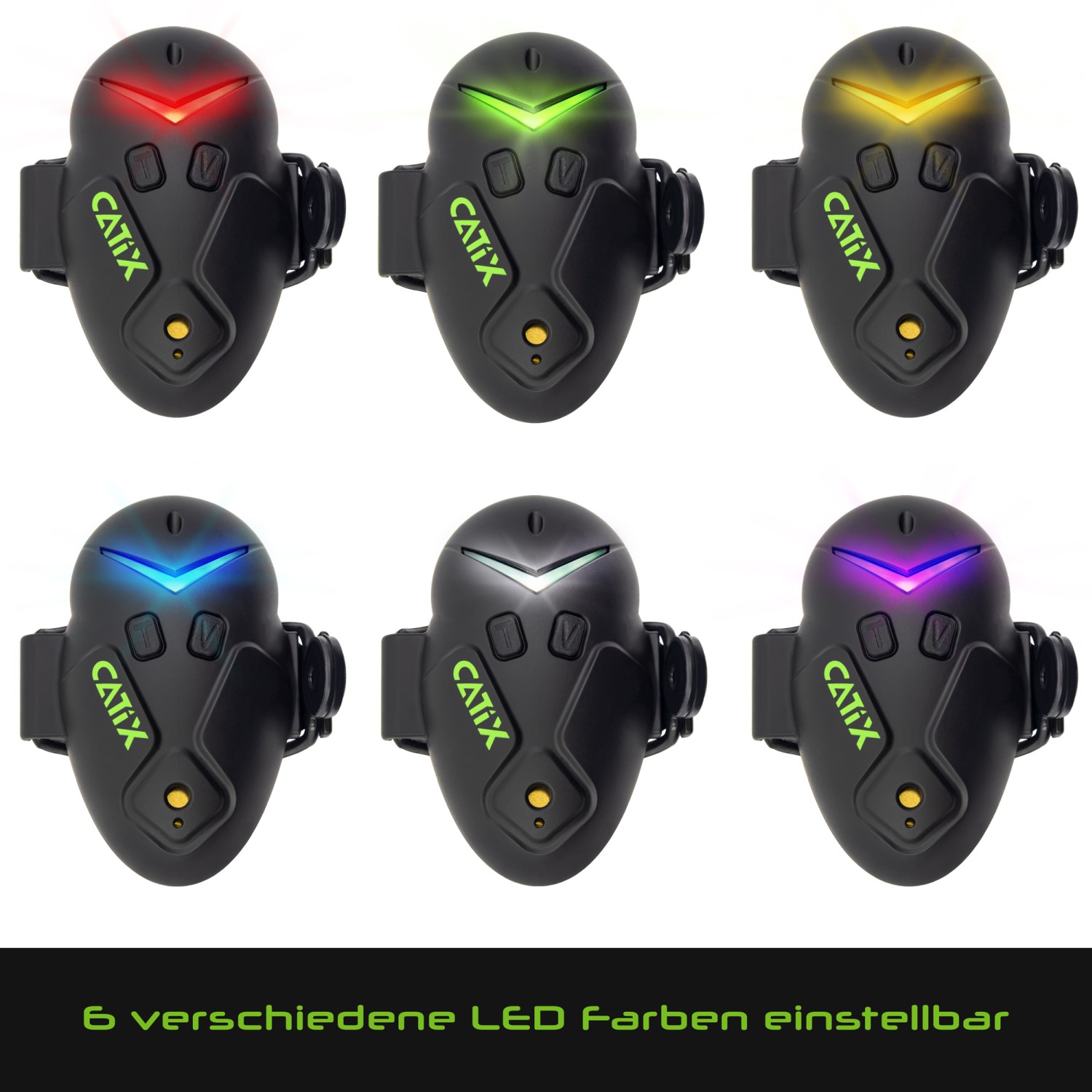 Catix XP8 Meerval Beetverklikkers set van 3 in koffer | Draadloos |