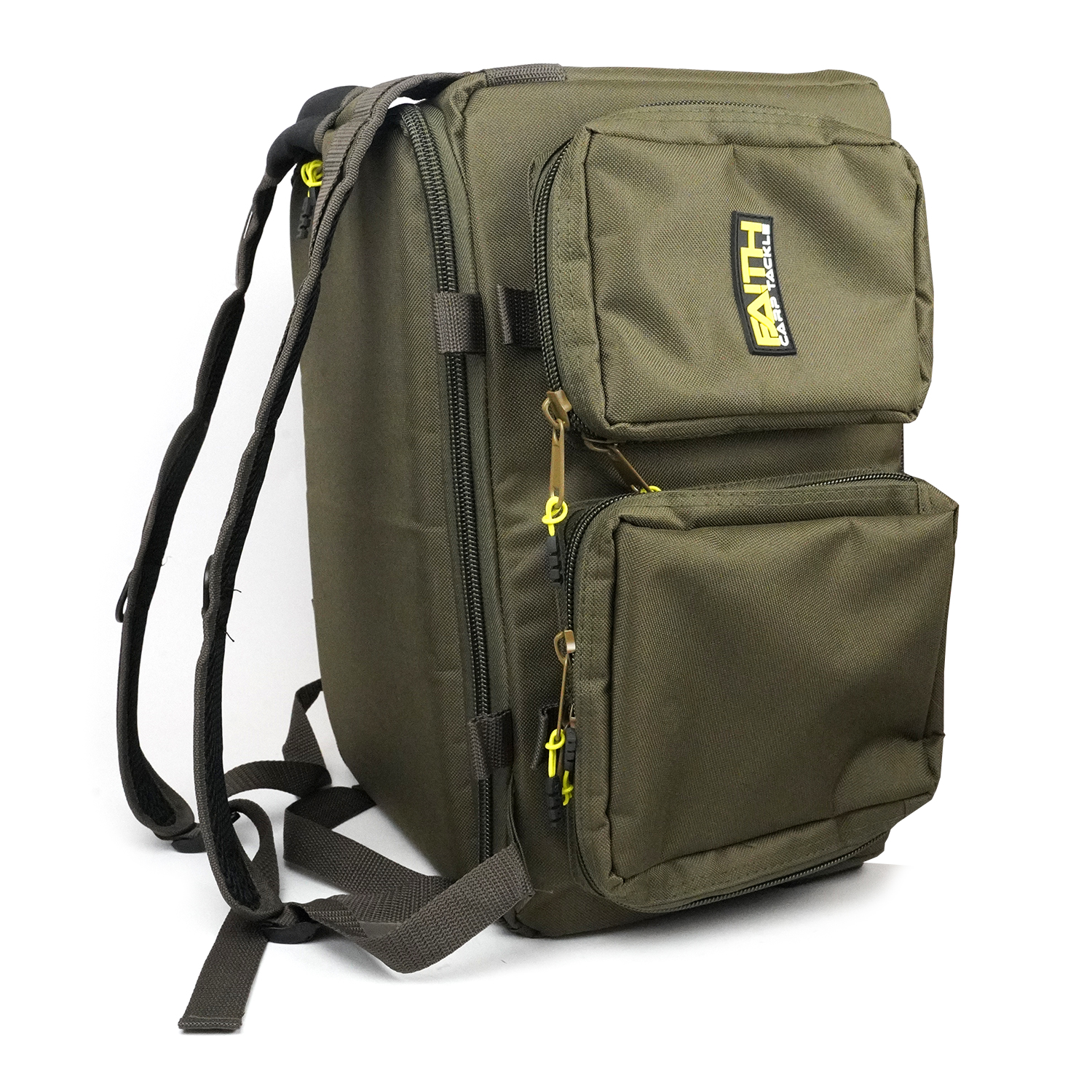 Faith Uni-Backpack - Rugzak - Combi functie - Groen