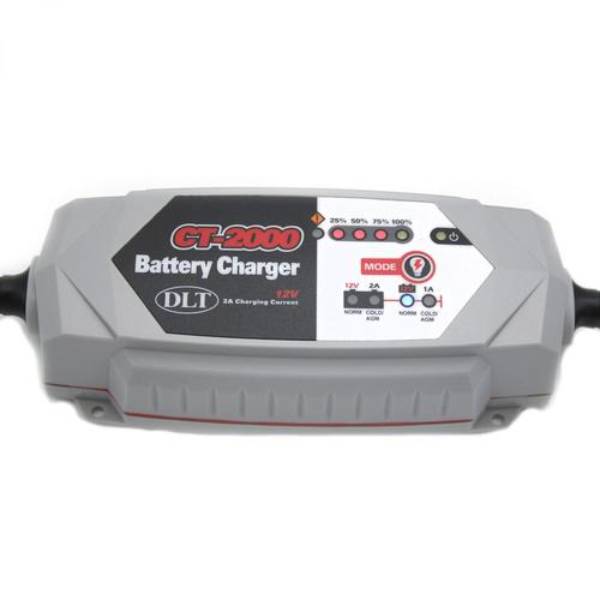 DLT 2000 | Batterij lader |  8-Traps volautomatisch | 12Volt | 7-AMP   