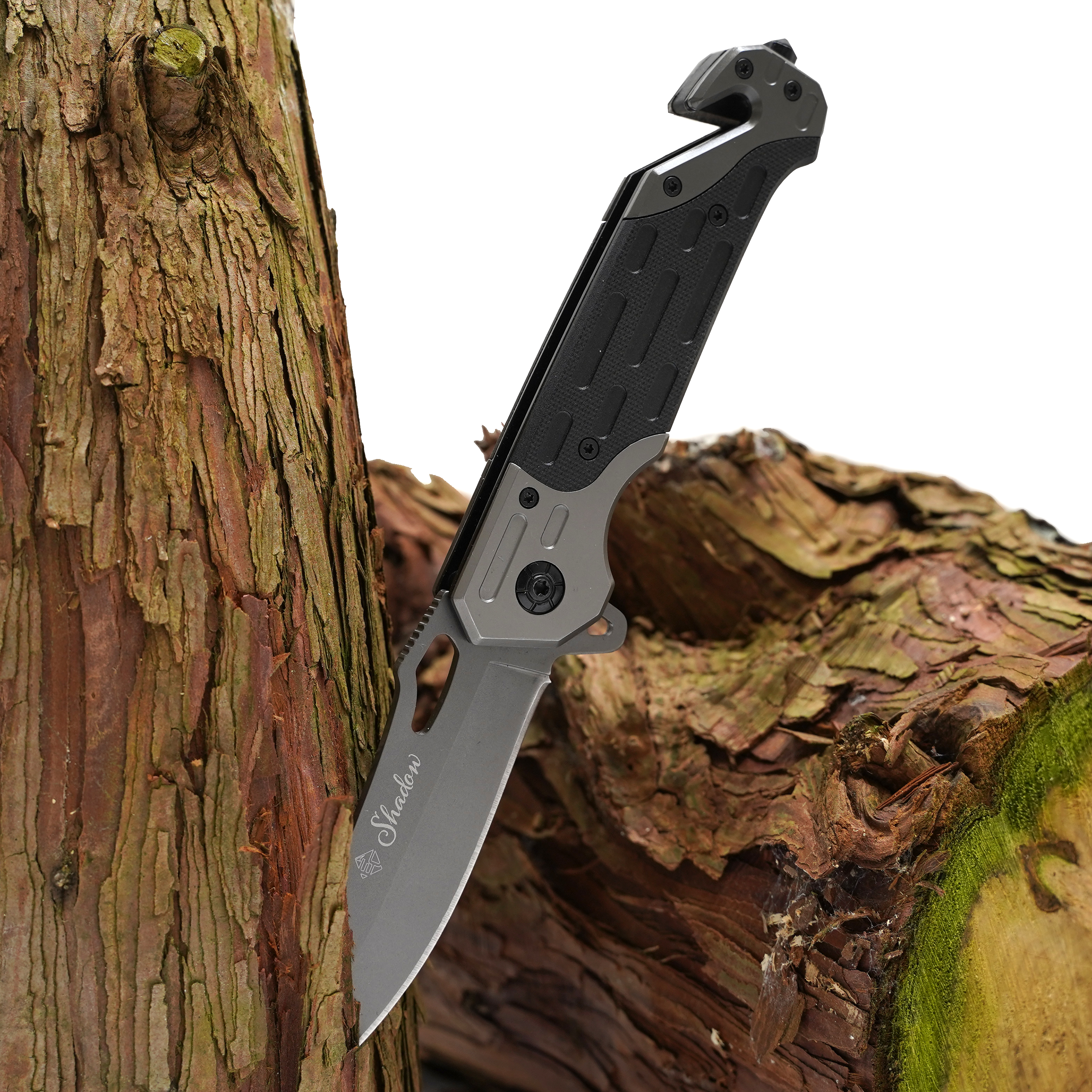 Eurocatch Shadow Zakmes 420RVS Blade - Lemmet 9.2cm - Gesloten lengte 13.5cm 
