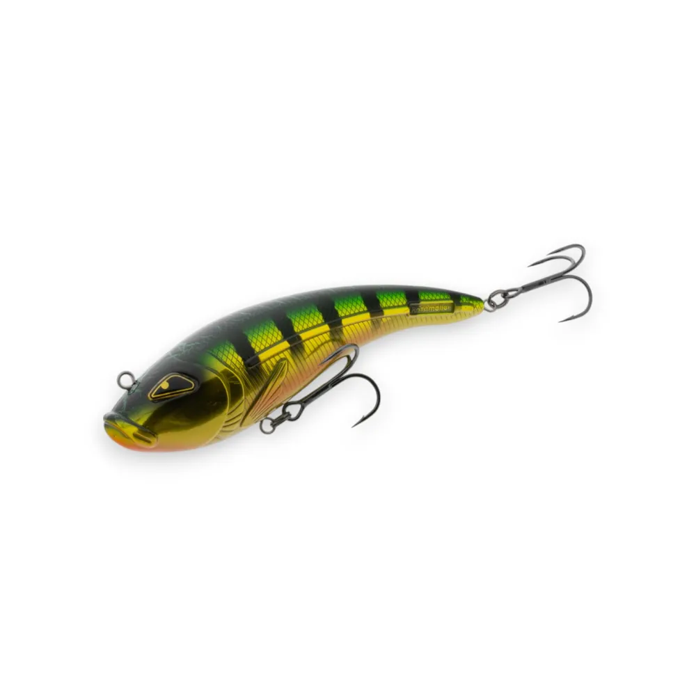 Rozemeijer Tybrid - 15cm - 81g - Chrome Perch - #2/0 - BKK