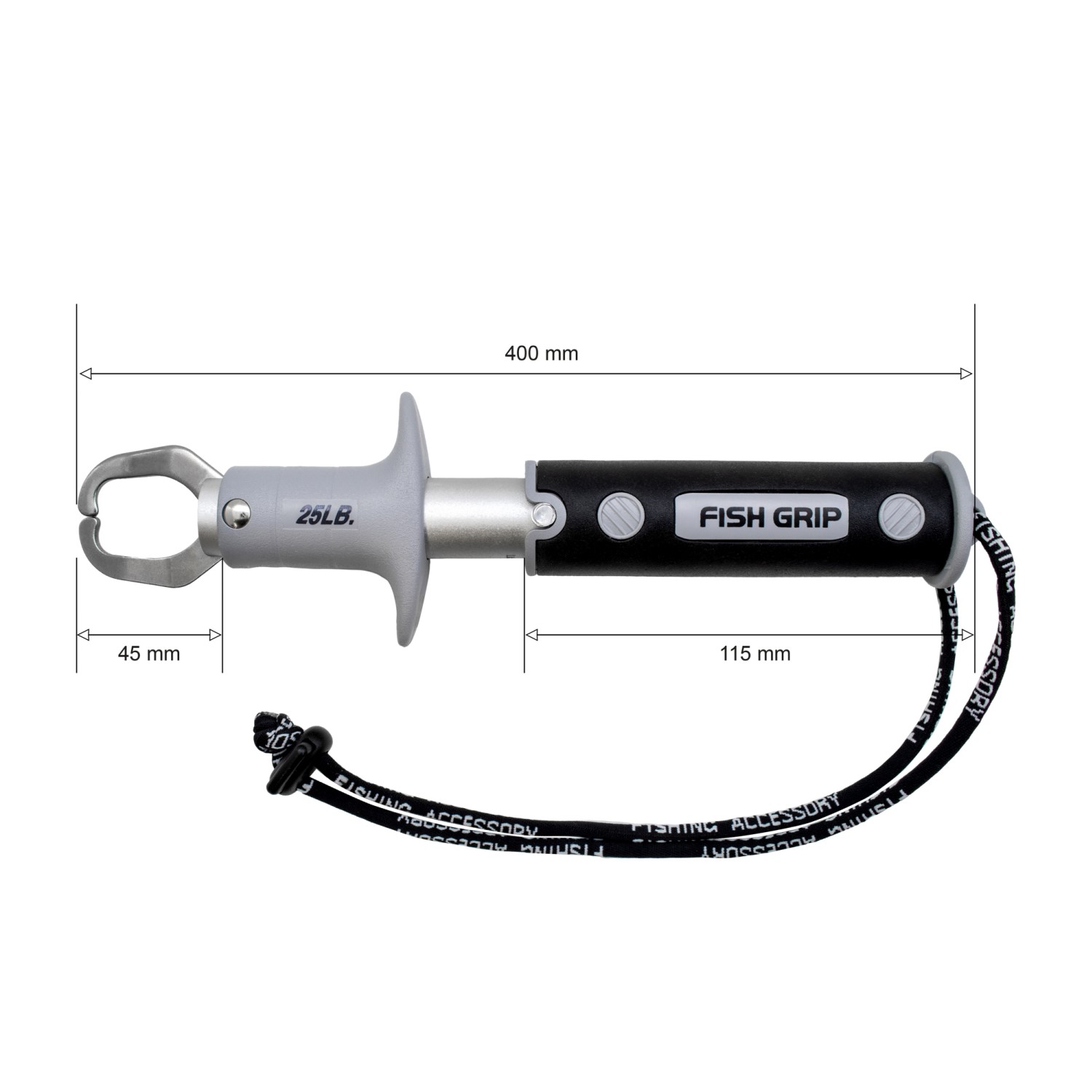 DLT Lip-Grip met Unster |  Landingsgereedschap Met weegschaal |  Fish Grip