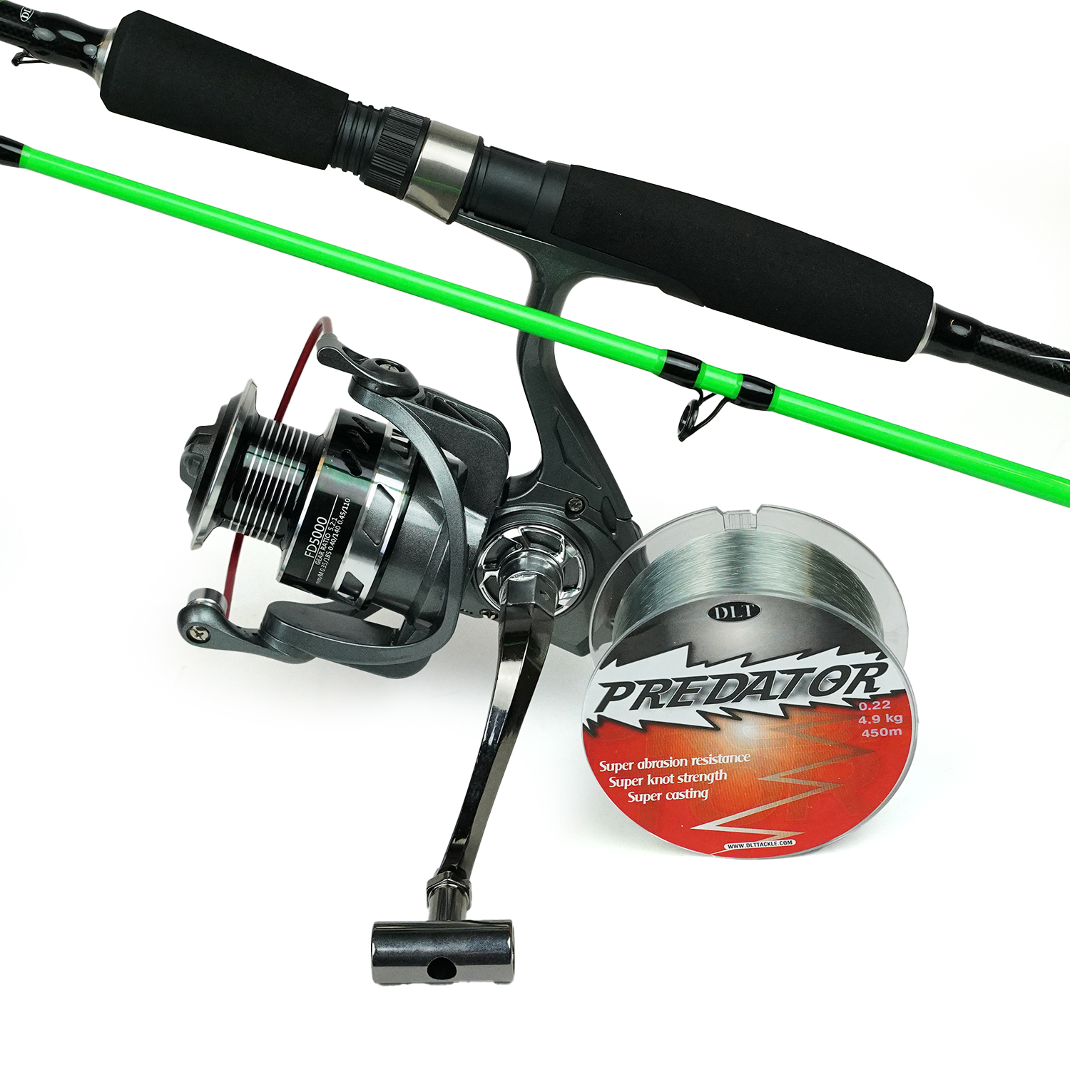 DLT Eraser - Forelhengel Set MH - 2.40m - 7-36gr 