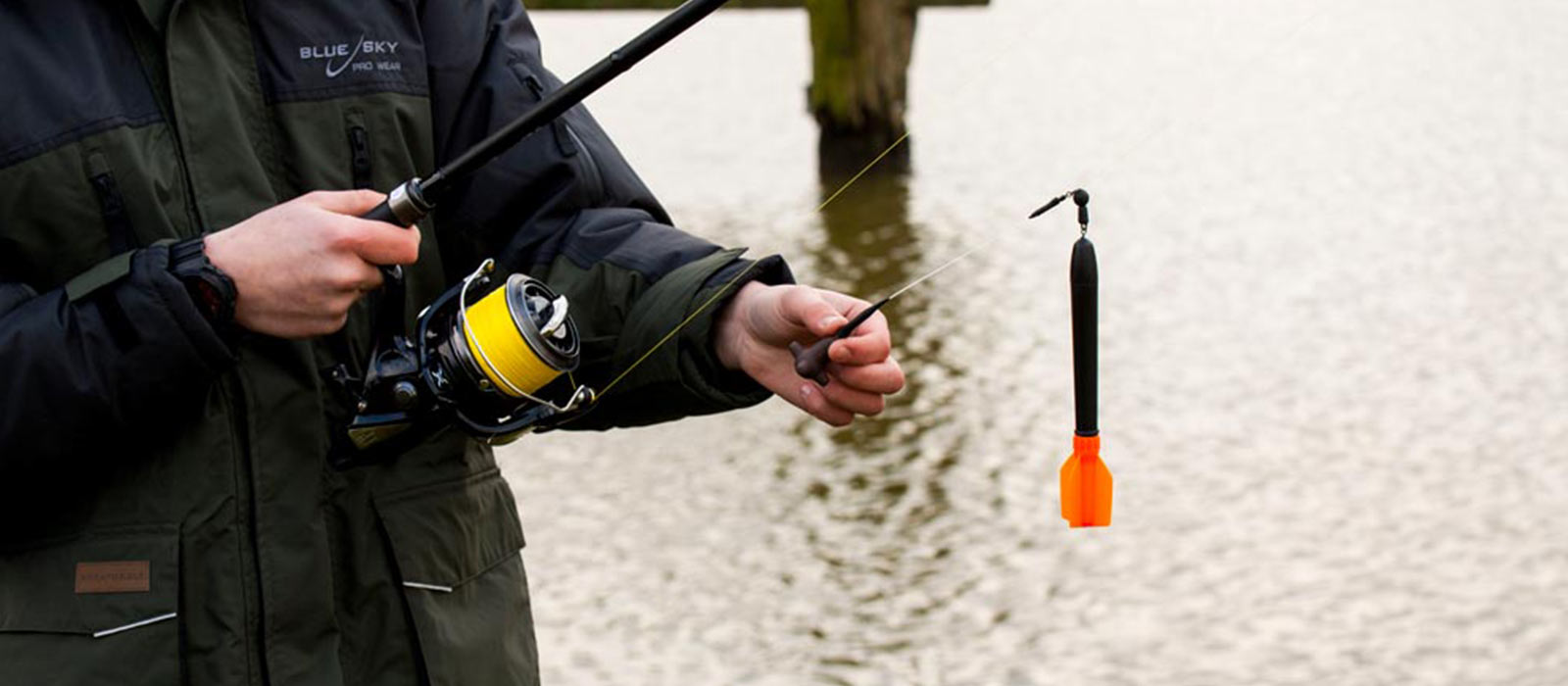 Vissen met een marker