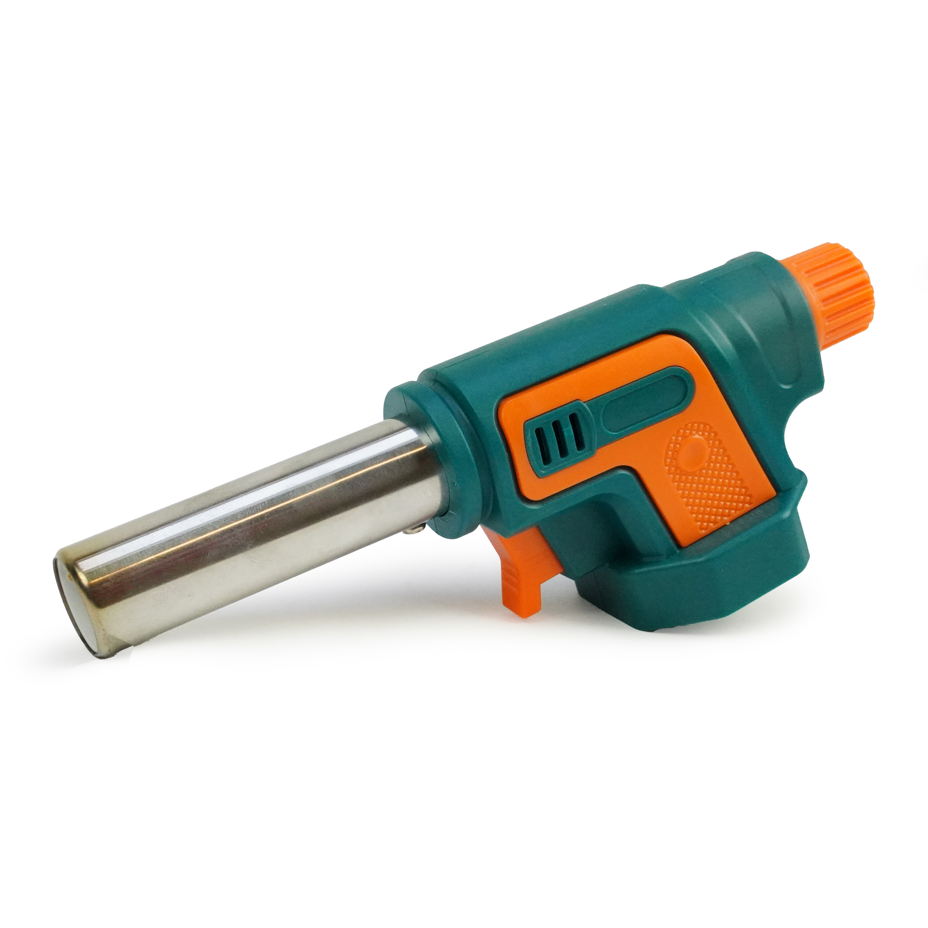 Eurocatch Gasbrander 1300°C – Voor 227g Cartridge – Elektrische Ontsteking – Instelbaar Brandvermogen – Soldeerbrander / Crème Brûlée Brander