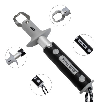 DLT Lip-Grip met Unster |  Landingsgereedschap Met weegschaal |  Fish Grip