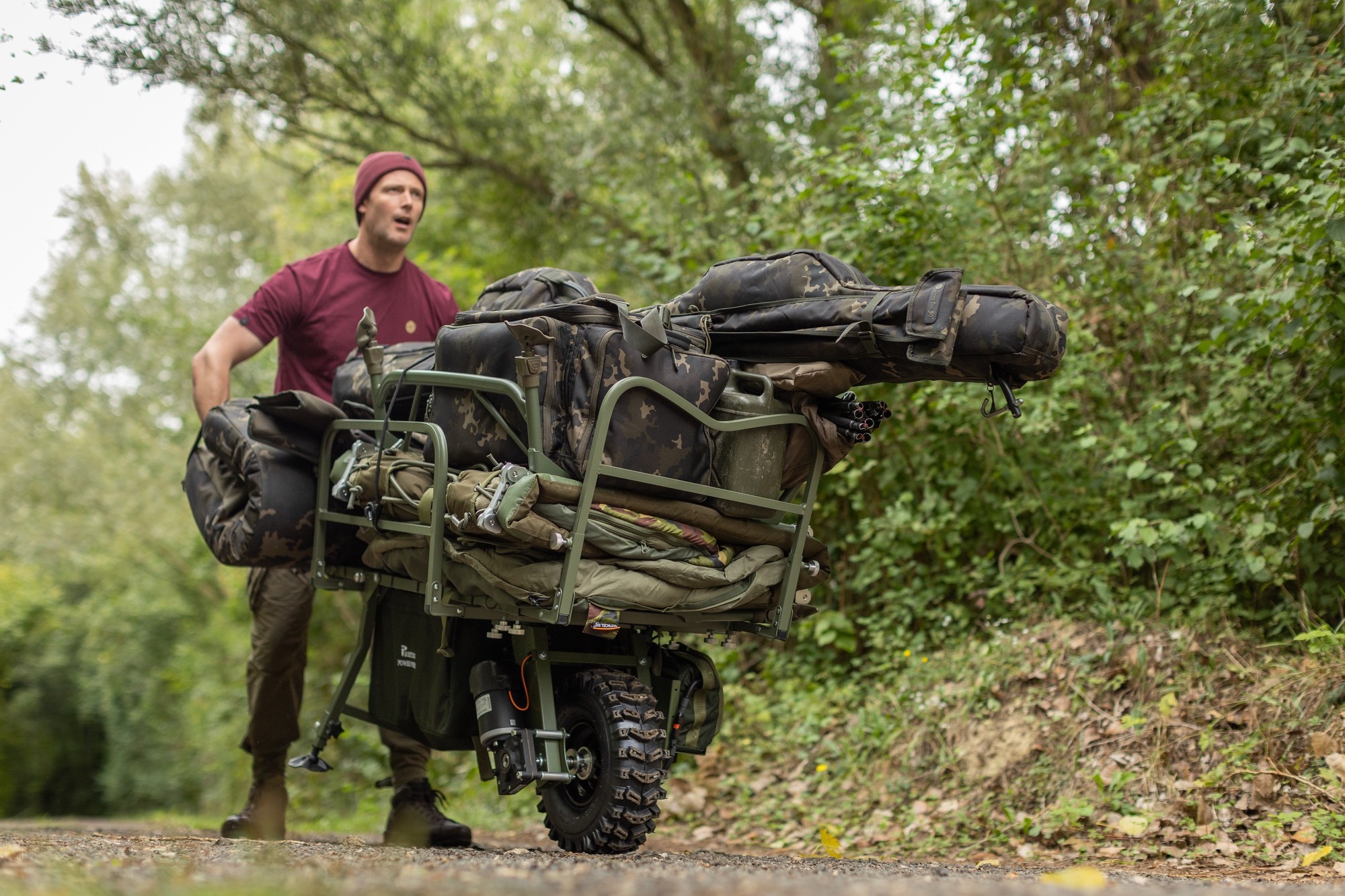 Korda Compac Dark Camo 3 Rod Holdall 12ft 