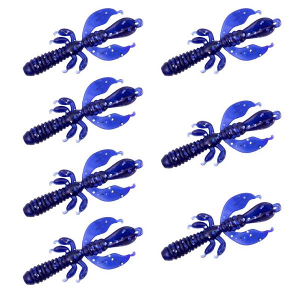 Senshu Flapping Craw | Blue Moon | 6.5cm | 2.75g | 7 Stuks