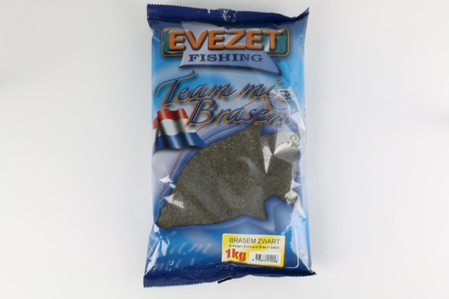 Evezet Teammix Brasem Zwart Lok-voer | 1kg