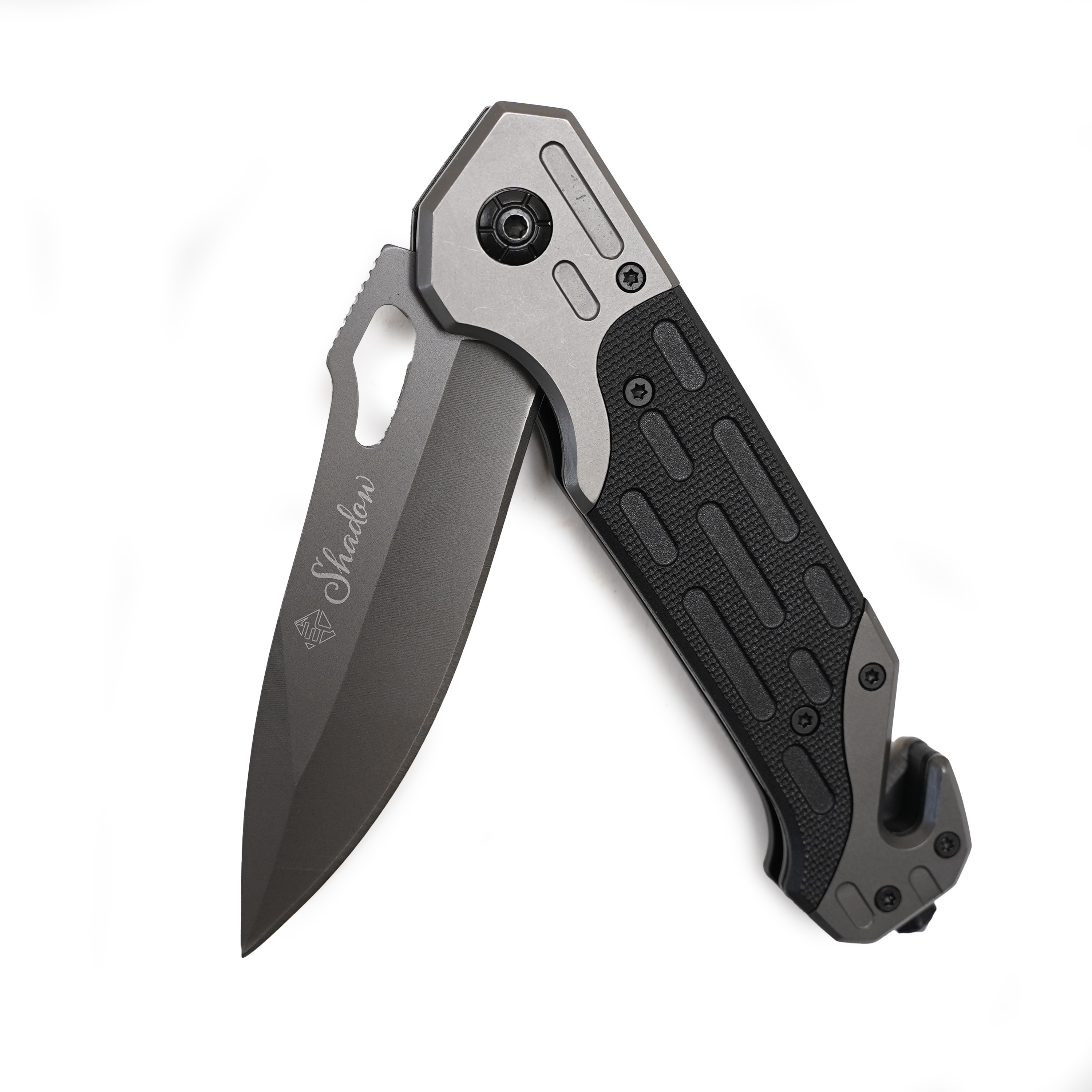 Eurocatch Shadow Zakmes 420RVS Blade - Lemmet 9.2cm - Gesloten lengte 13.5cm 