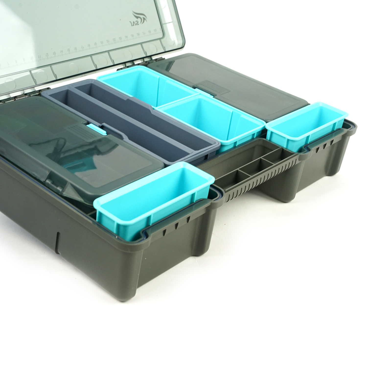 JVS Witvis Opberg Set - Tackle Organizer set - 4 delig - Tackle Box