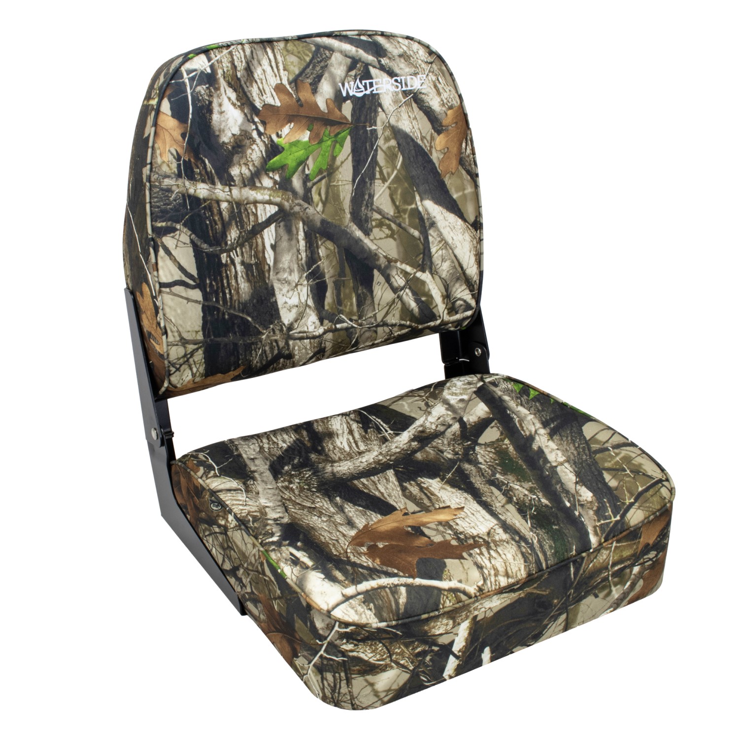 Waterside Captain Premium Boatseat Highback | Realtree/Camou | Bootstoel