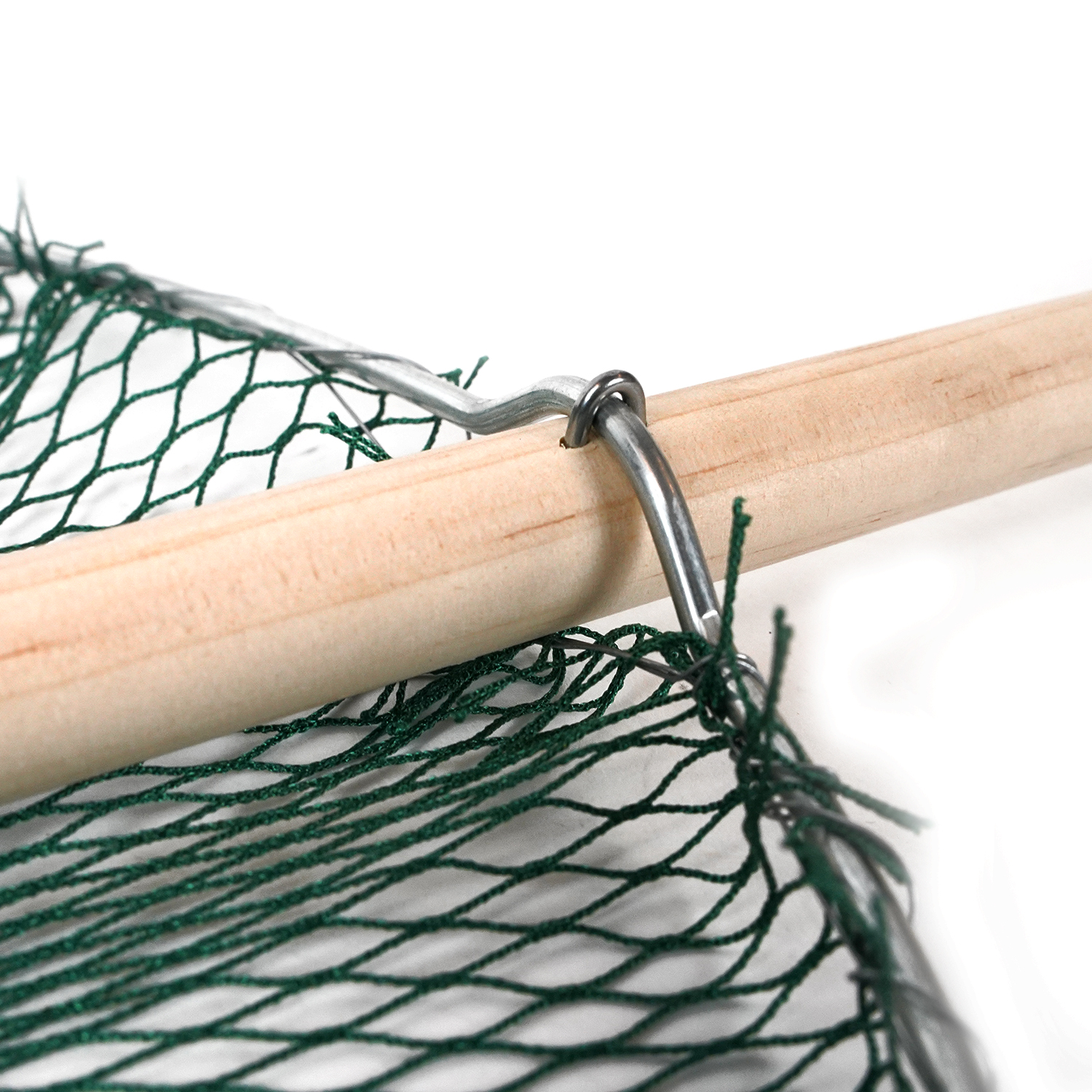 Eurocatch Garnalennet 40cm - 130cm - Houten Steel - Slootnet - Visnet 
