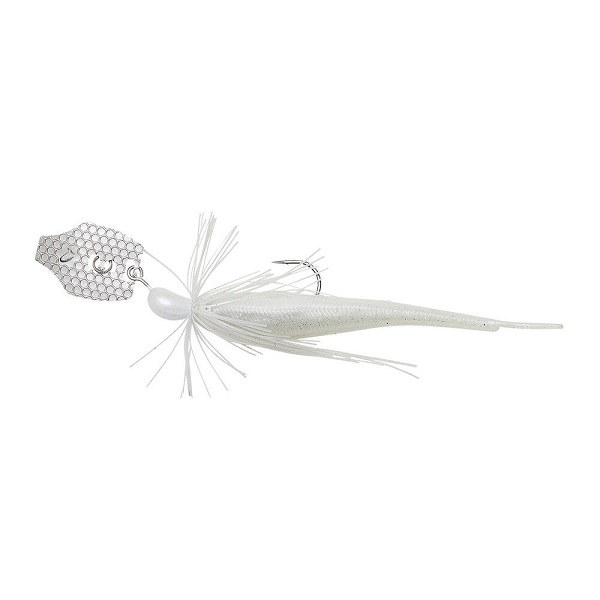 Savage Gear Crazy Swim Jig | Sinking | White Silver | 10cm | 8.5g | Chatterbait
