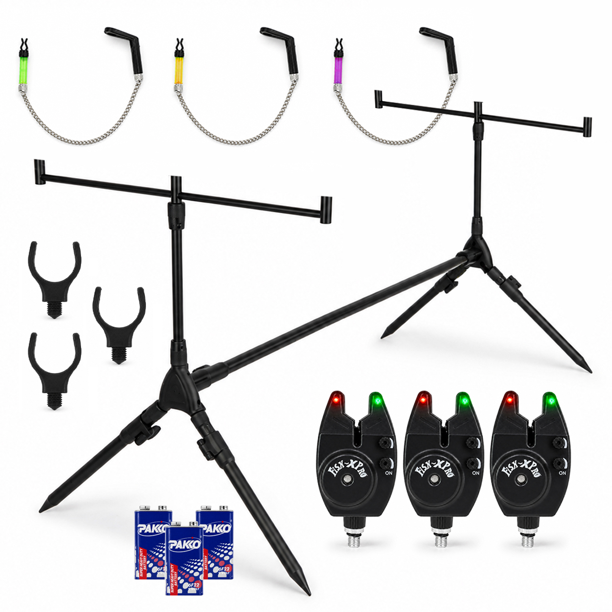 Fish-Xpro Basic Rodpod-Set Complete - 3-Rods