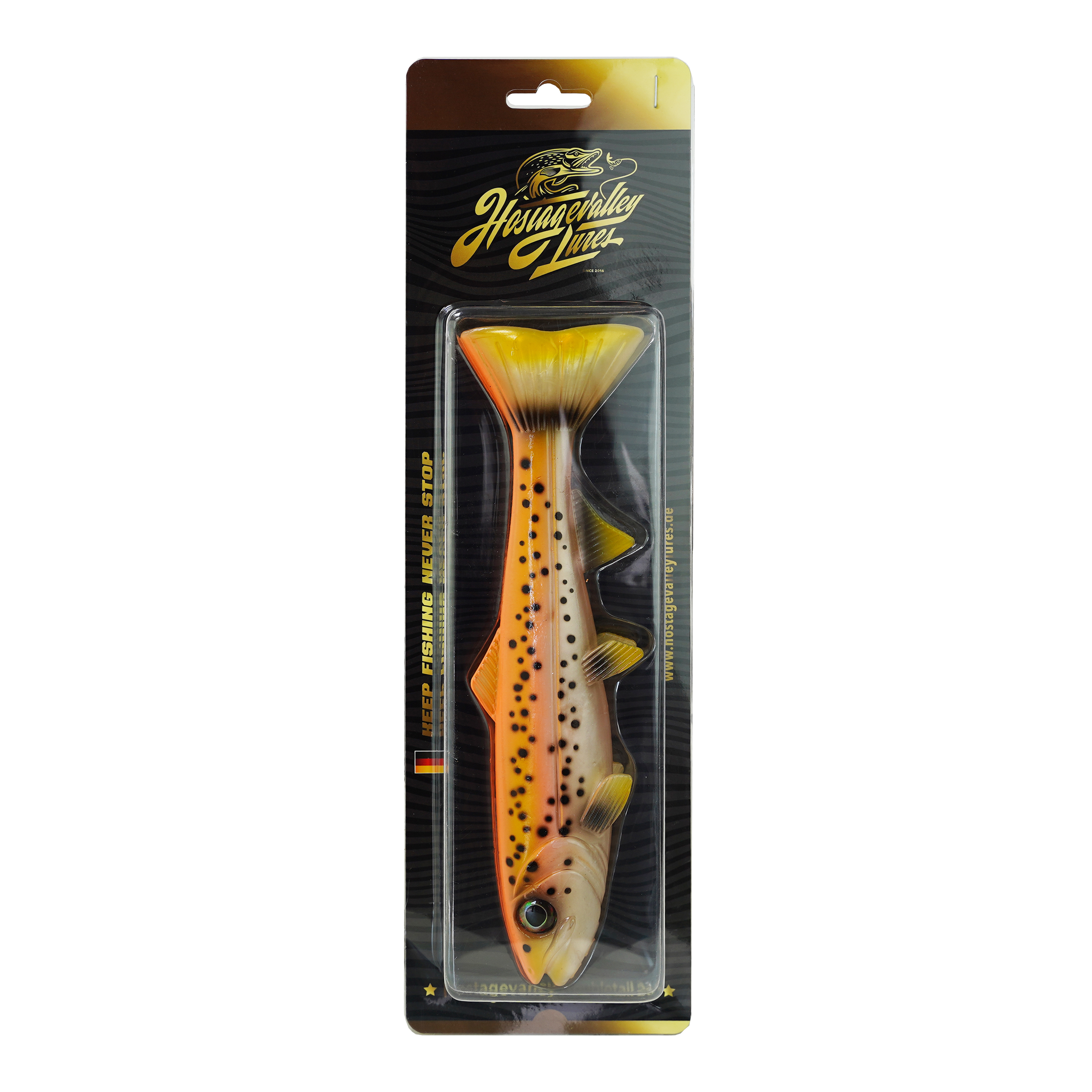 Hostagevalley Troubletail - Golden Trout - 18cm