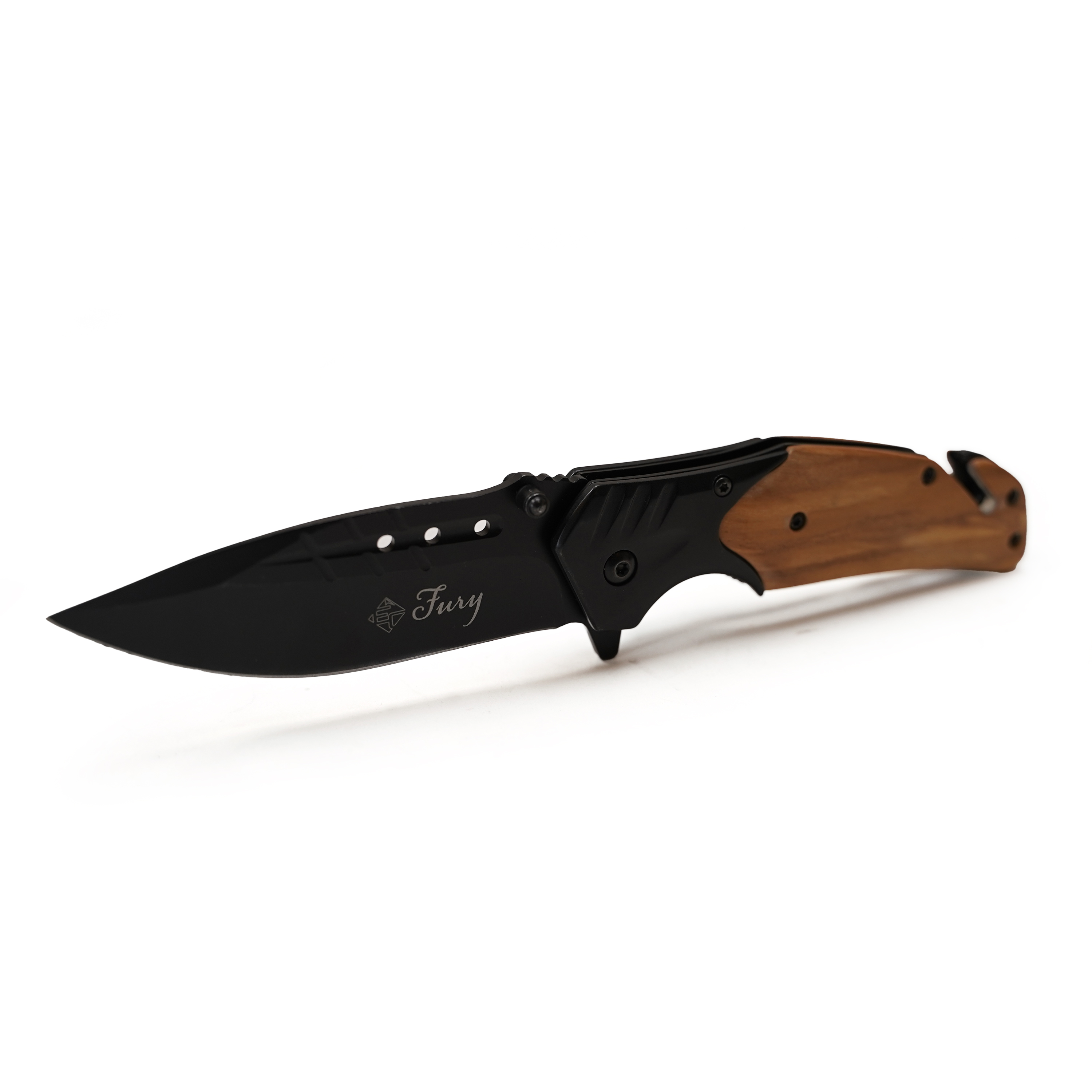 Eurocatch Fury Zakmes 420RVS 4,75" Wood