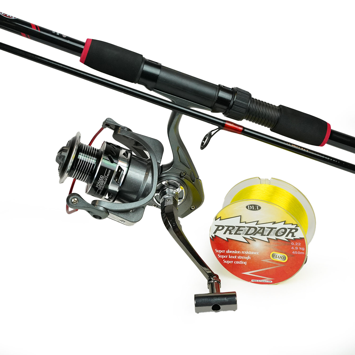 DLT Allround werphengel Set 1.80m - 10-30gr