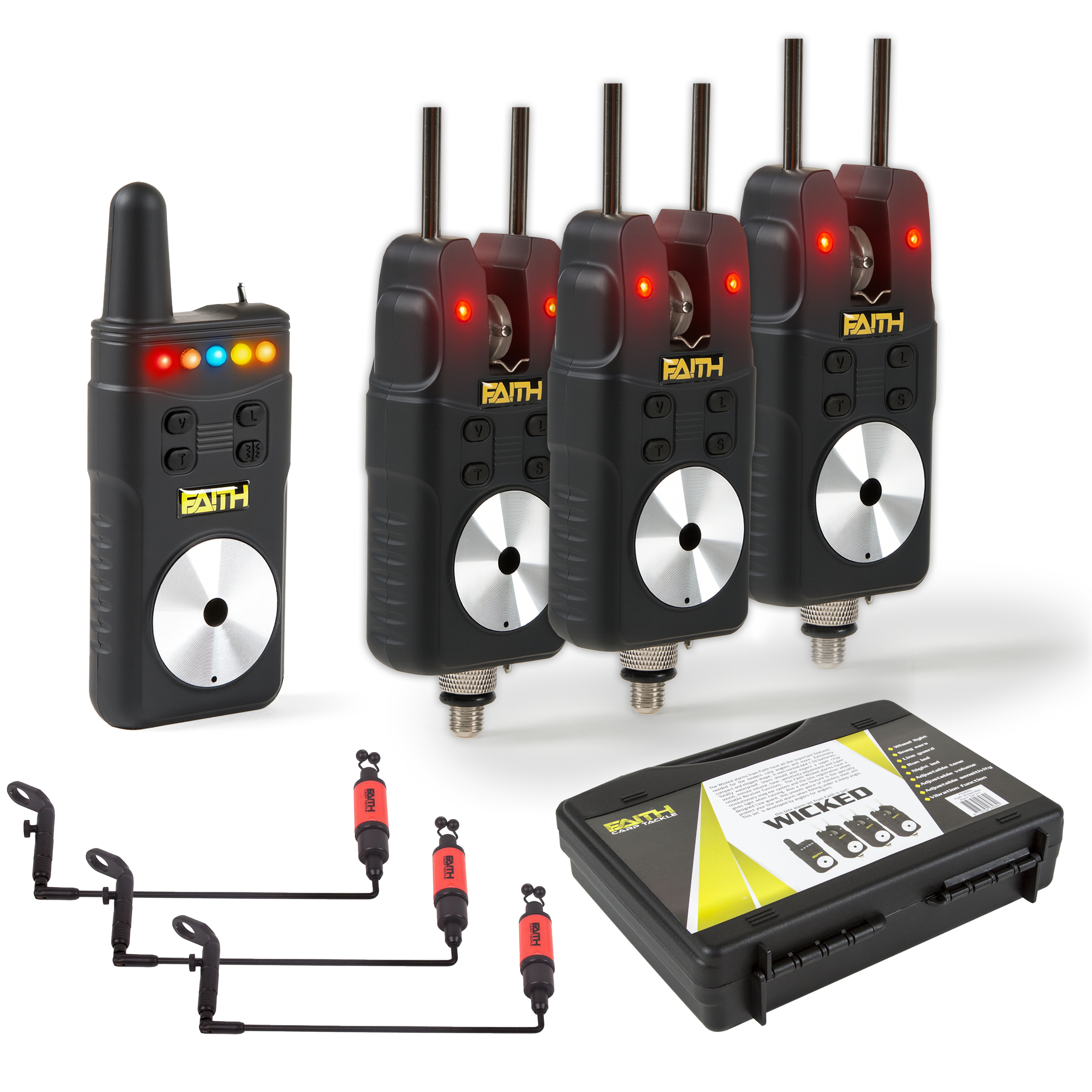 Faith Wicked Bite Alarm Set | 3+1 - incl. indicators