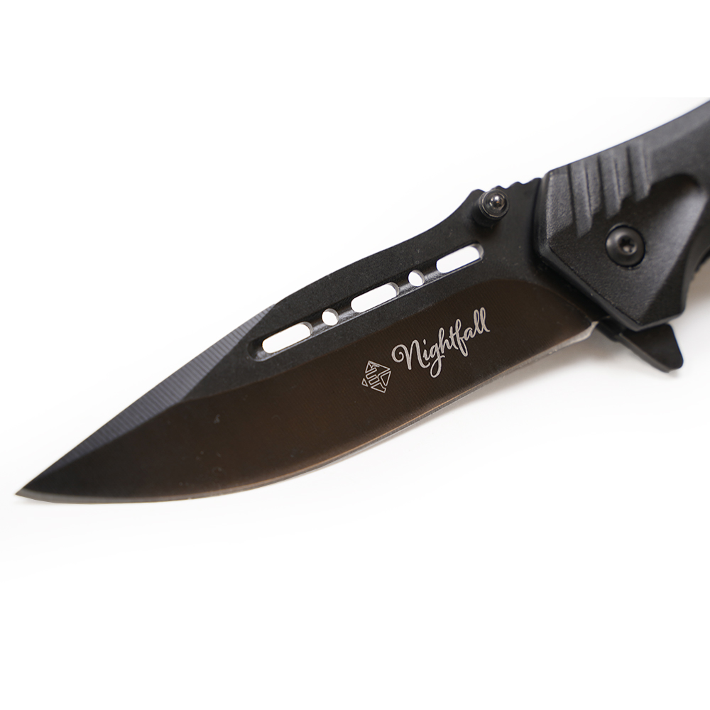 Eurocatch Zakmes -  Nightfall - 420RVS - Snijblad 8.8cm 