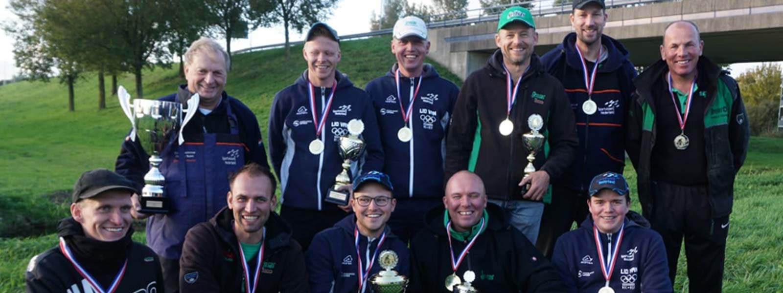 Landen wedstrijd vissen