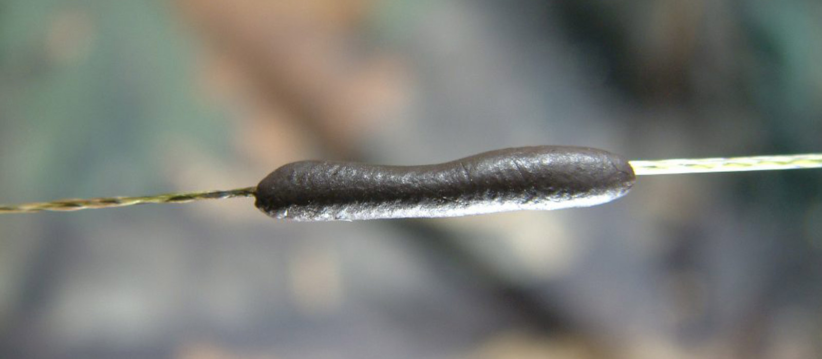 kneedbaar lood op je onderlijn