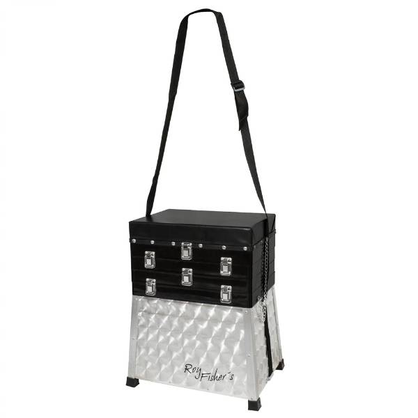 Roy Fishers Zitkist | 4 Laden | Incl. Draagriem