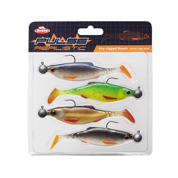 Berkley Pulse Realistic | Roach | | 7cm | 4 Stuks | Shad