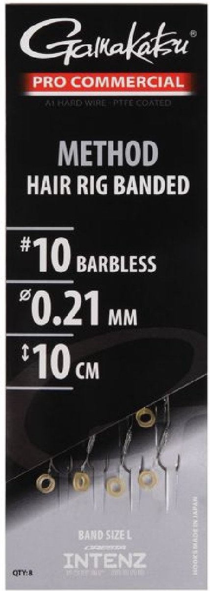 Cresta Method- Hair Rig Band - Size #16-0 17mm - 10cm