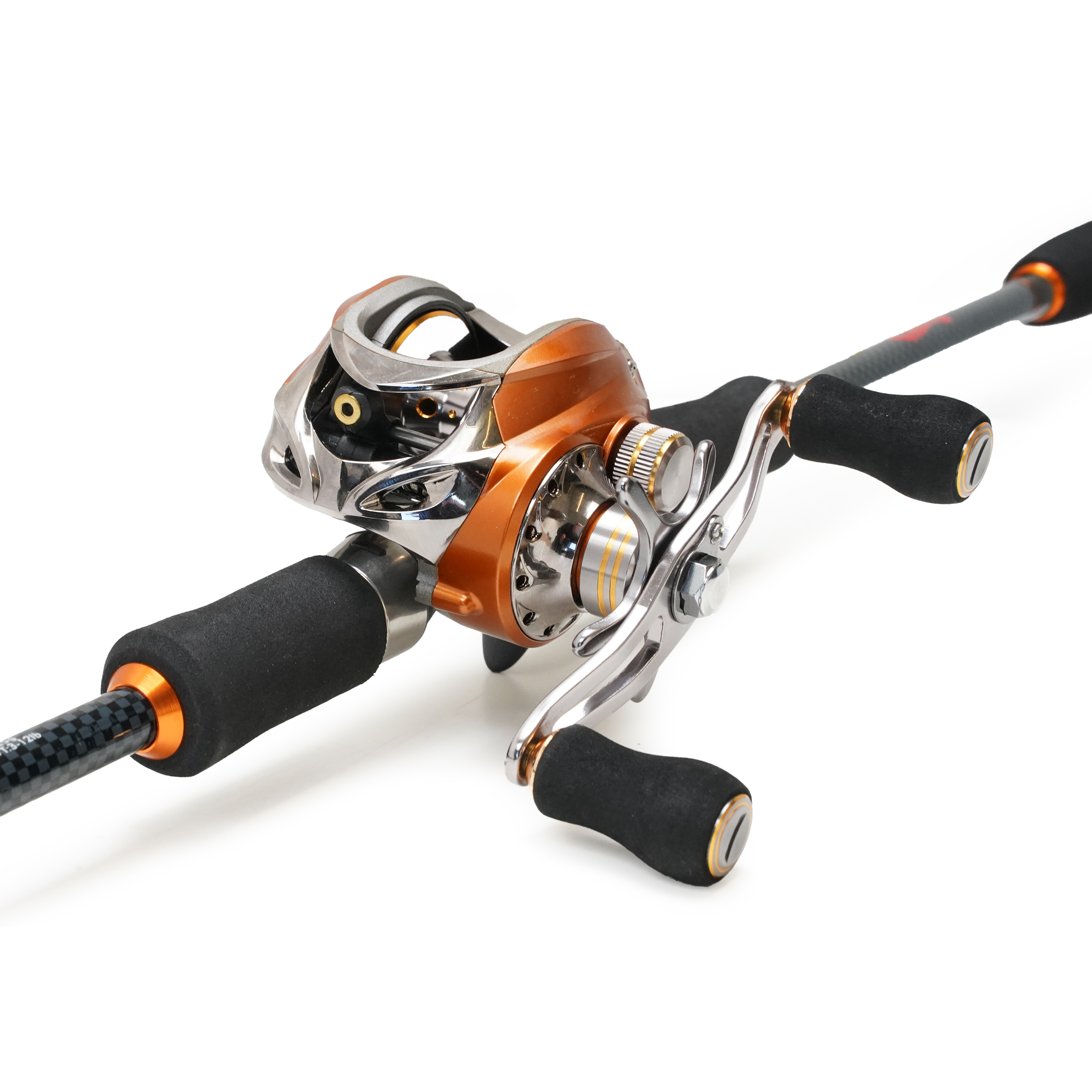 Eurocatch Baitcaster set 1.80m - incl. 200m Gevlochten lijn - Molen + Hengel + Lijn