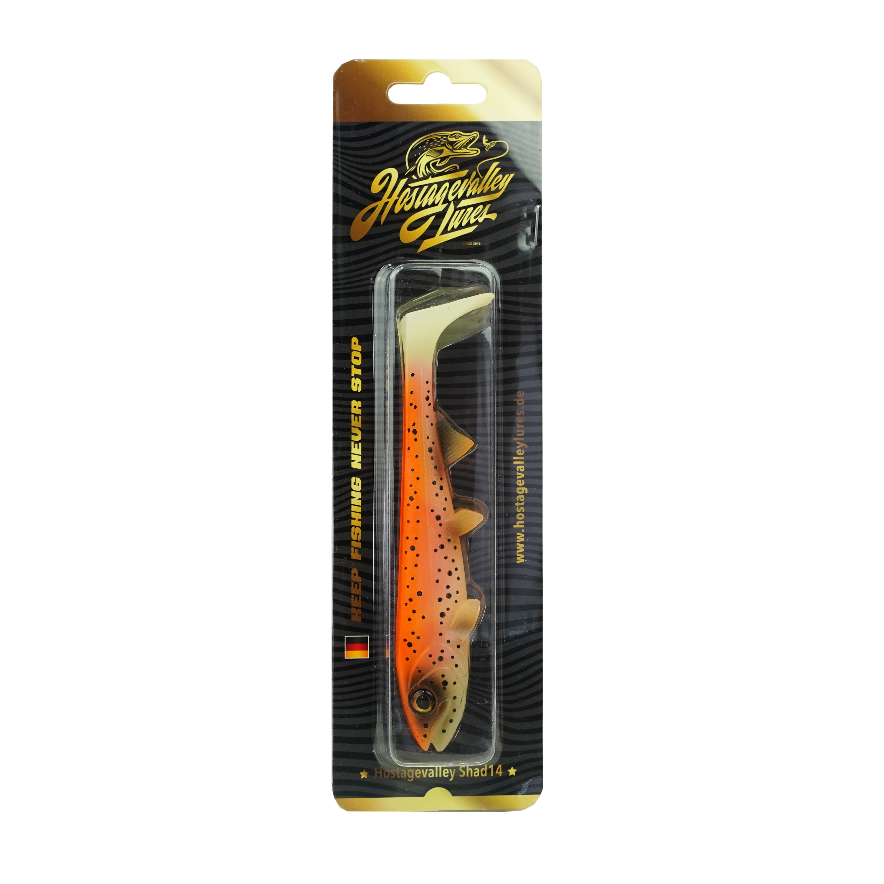 Hostagevalley Shad - Golden Trout - 22cm
