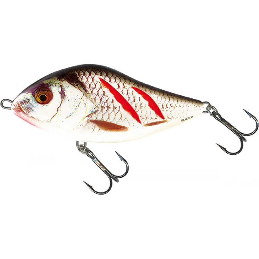 Salmo Slider - Sinking - 10cm - Wounded Real Grey Shiner