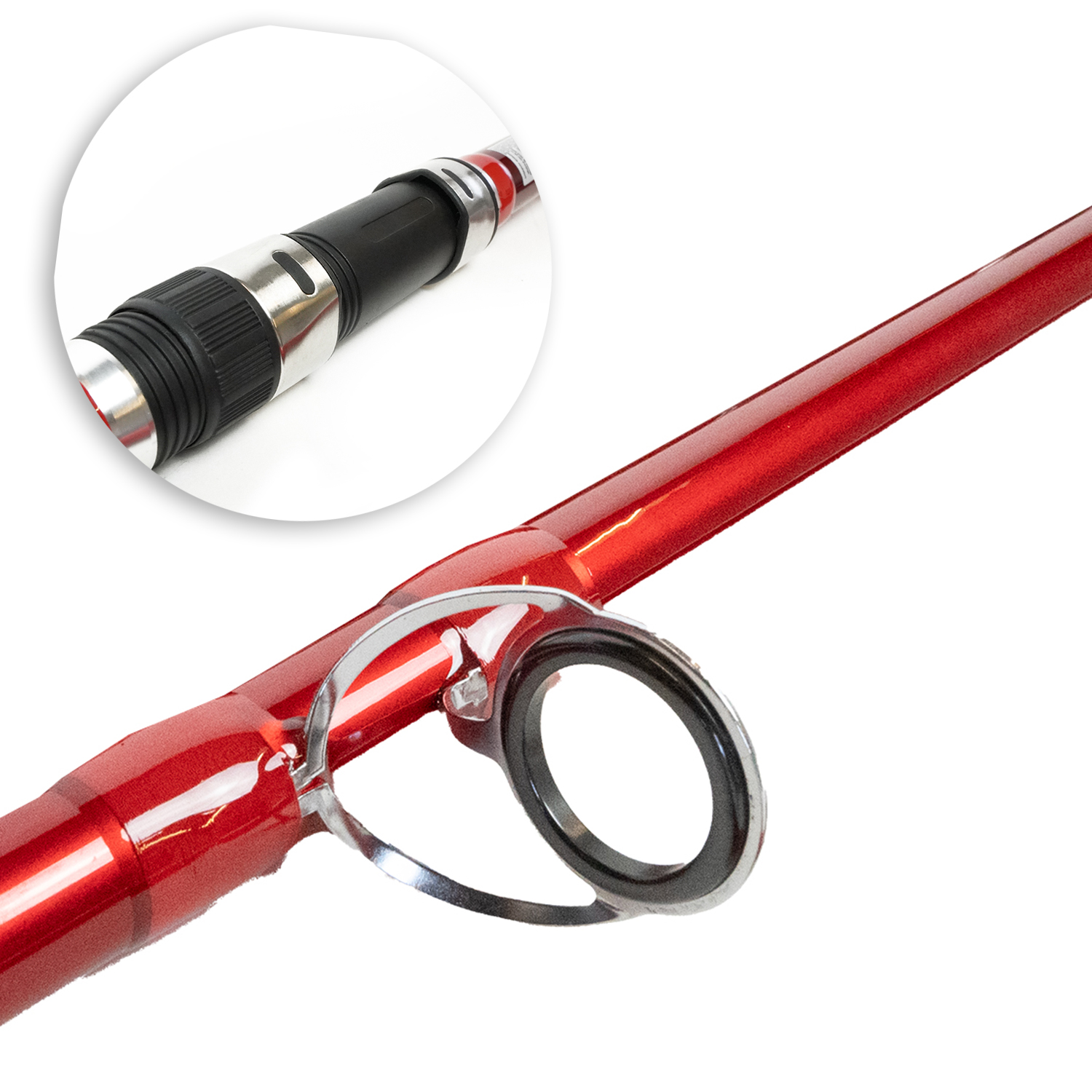 X2 Red Devil Surf TX | Strandhengel | 3-Delig | 100-200g | 4.20m