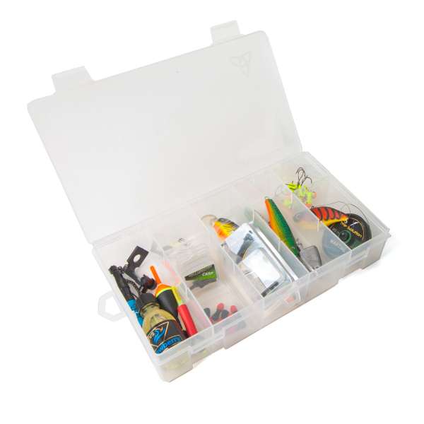 Eurocatch Fishing Tacklebox Transparant | 28 x 17 x 6cm