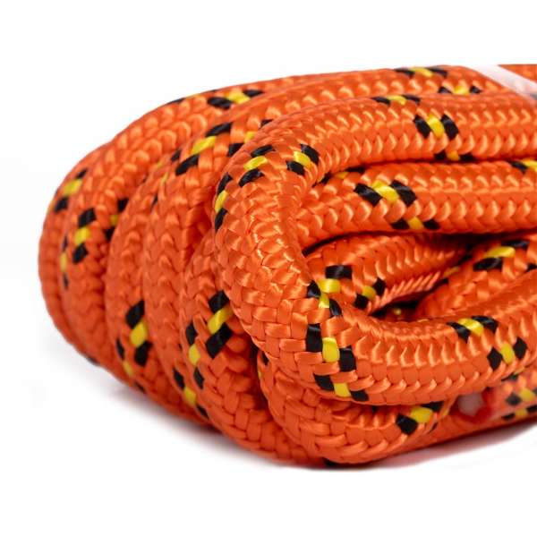 Traxis Polypropyleen Touw | Orange/Black | 18mm | 10m